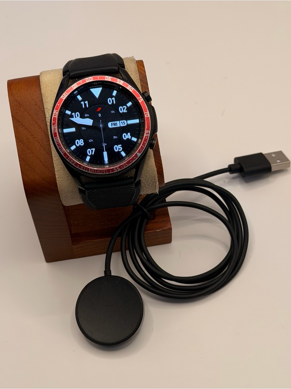 Samsung Galaxy Watch 3, Tested, Charger Included, Black